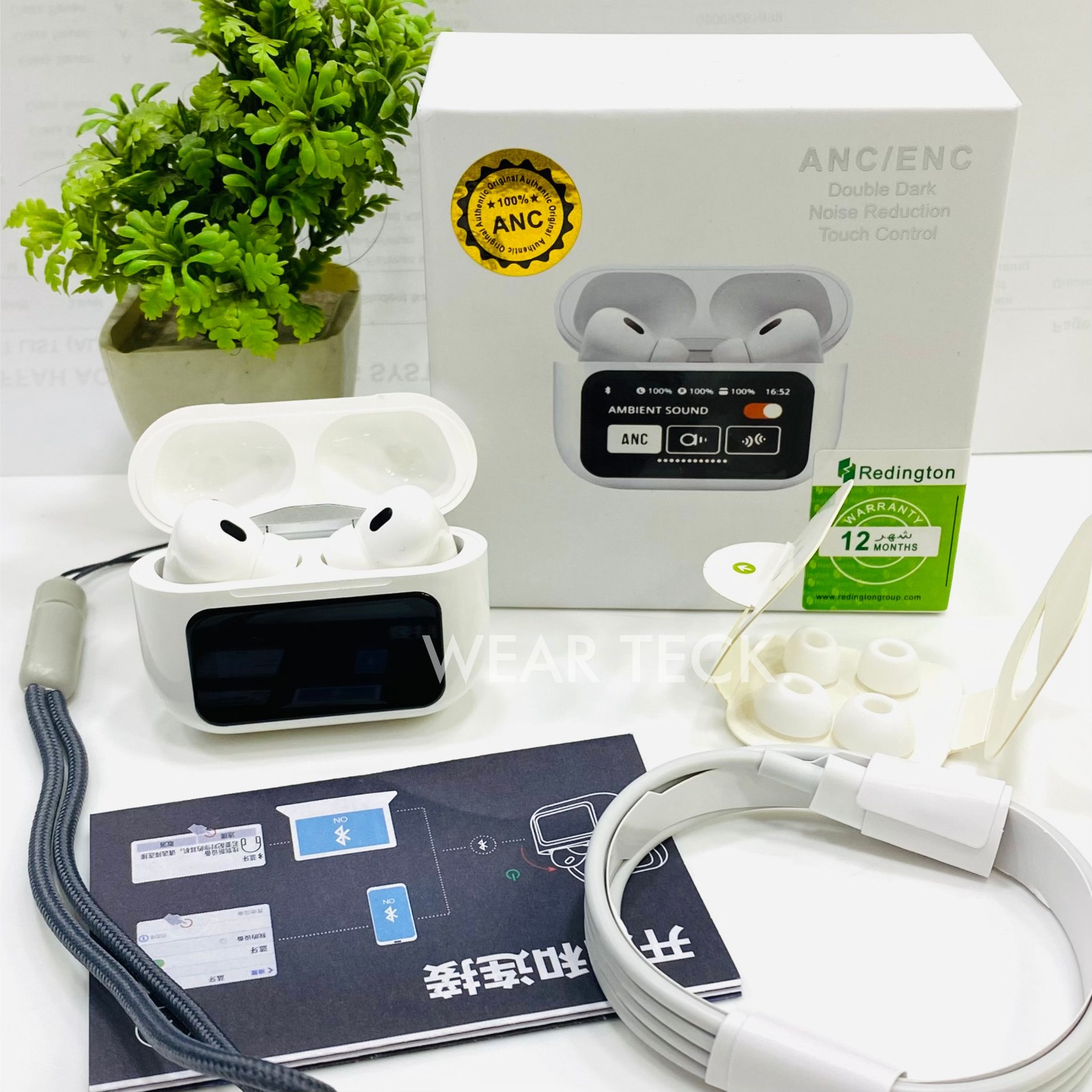 A9 LED Screen Earbuds β Smart Display & Premium Sound - Image 3