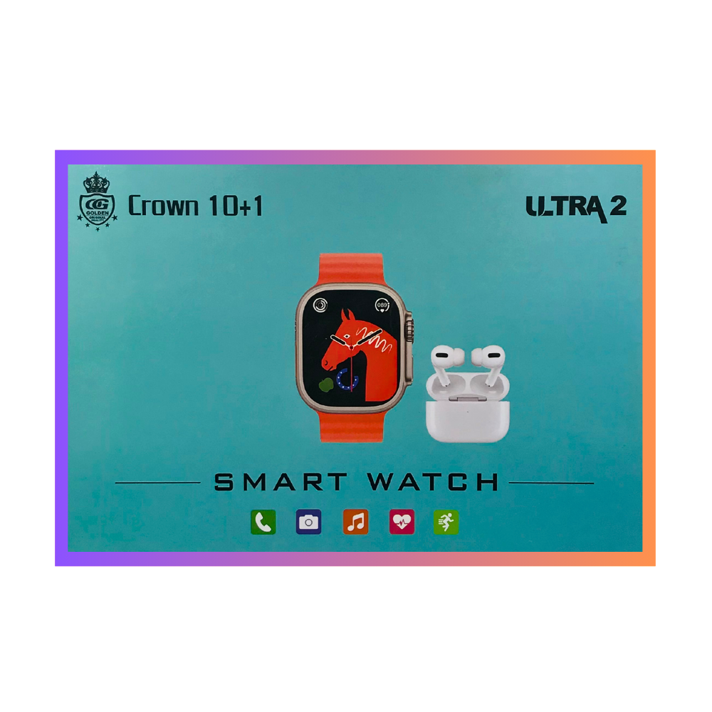 CROWN 8+1 Ultra 2 | Smart Watch & AirPods Combo - Image 2
