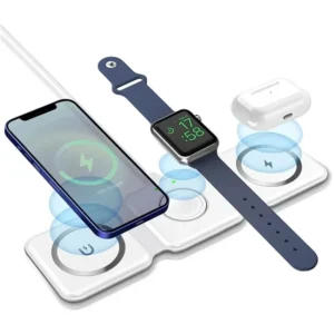 3 in 1 Wireless Charger | Fast & Convenient Charging