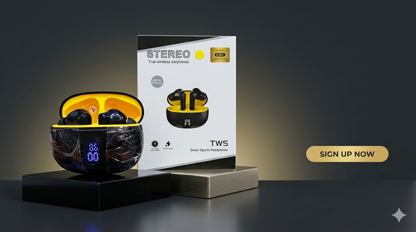 Streo Wireless Earbuds | Clear Sound & Long Battery - Image 3