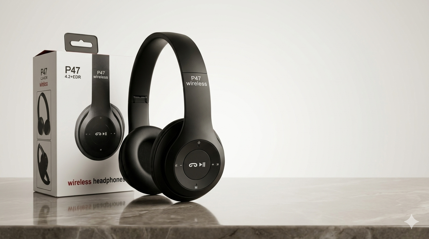 P47 Bluetooth Headphones | Premium Sound Quality