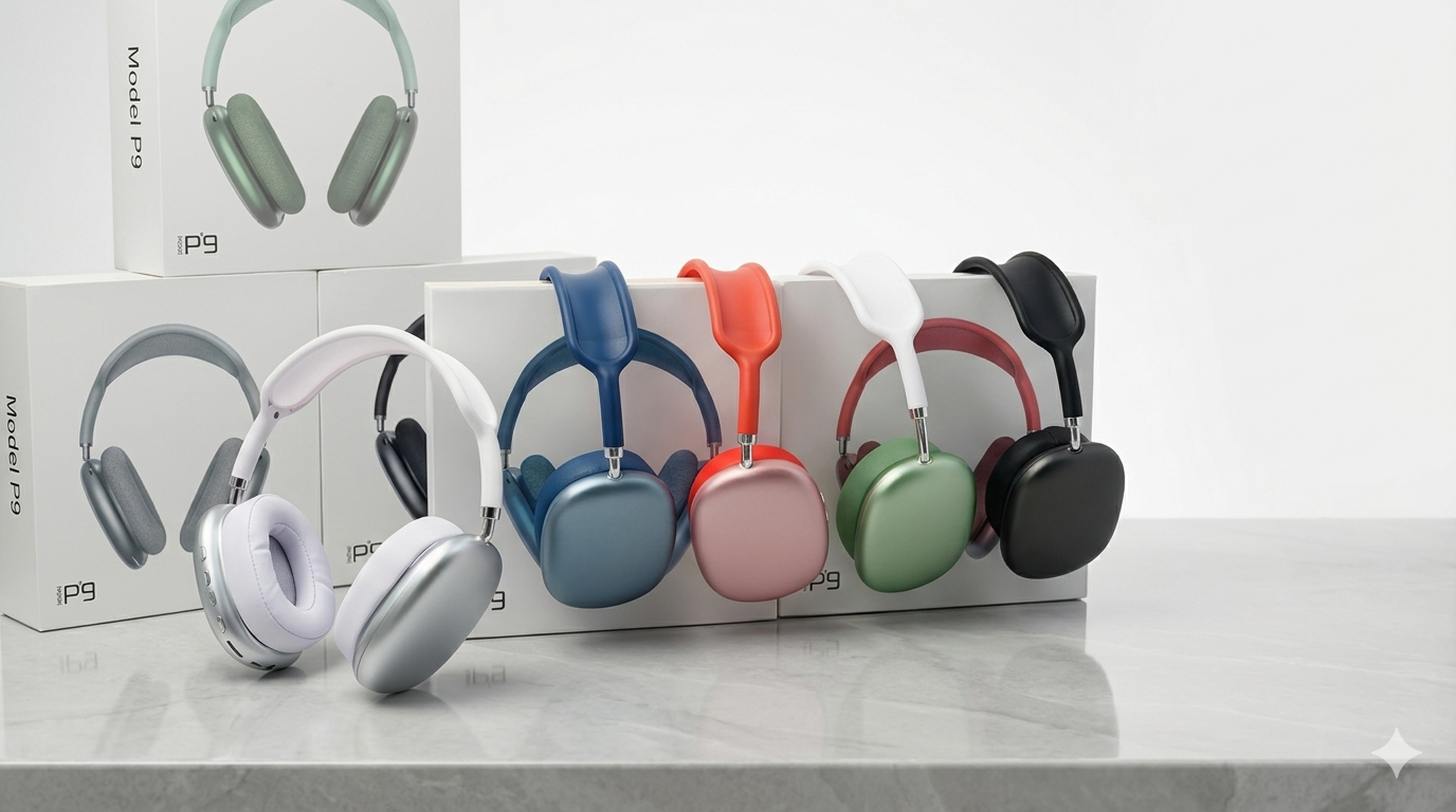 π P9 Wireless Headphones | Premium Sound & Comfort - Image 3