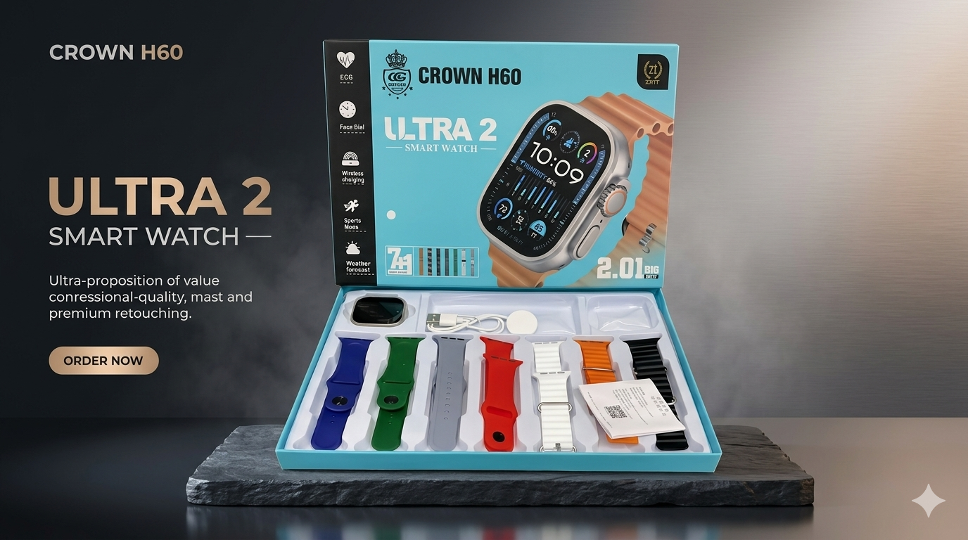 H60 & H70 Smart Watch | Stylish Design & Advanced Features