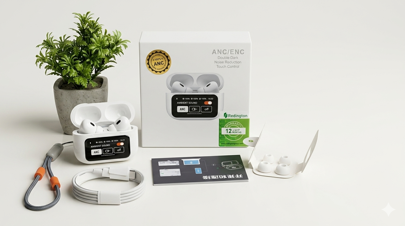 A9 LED Screen Earbuds β Smart Display & Premium Sound