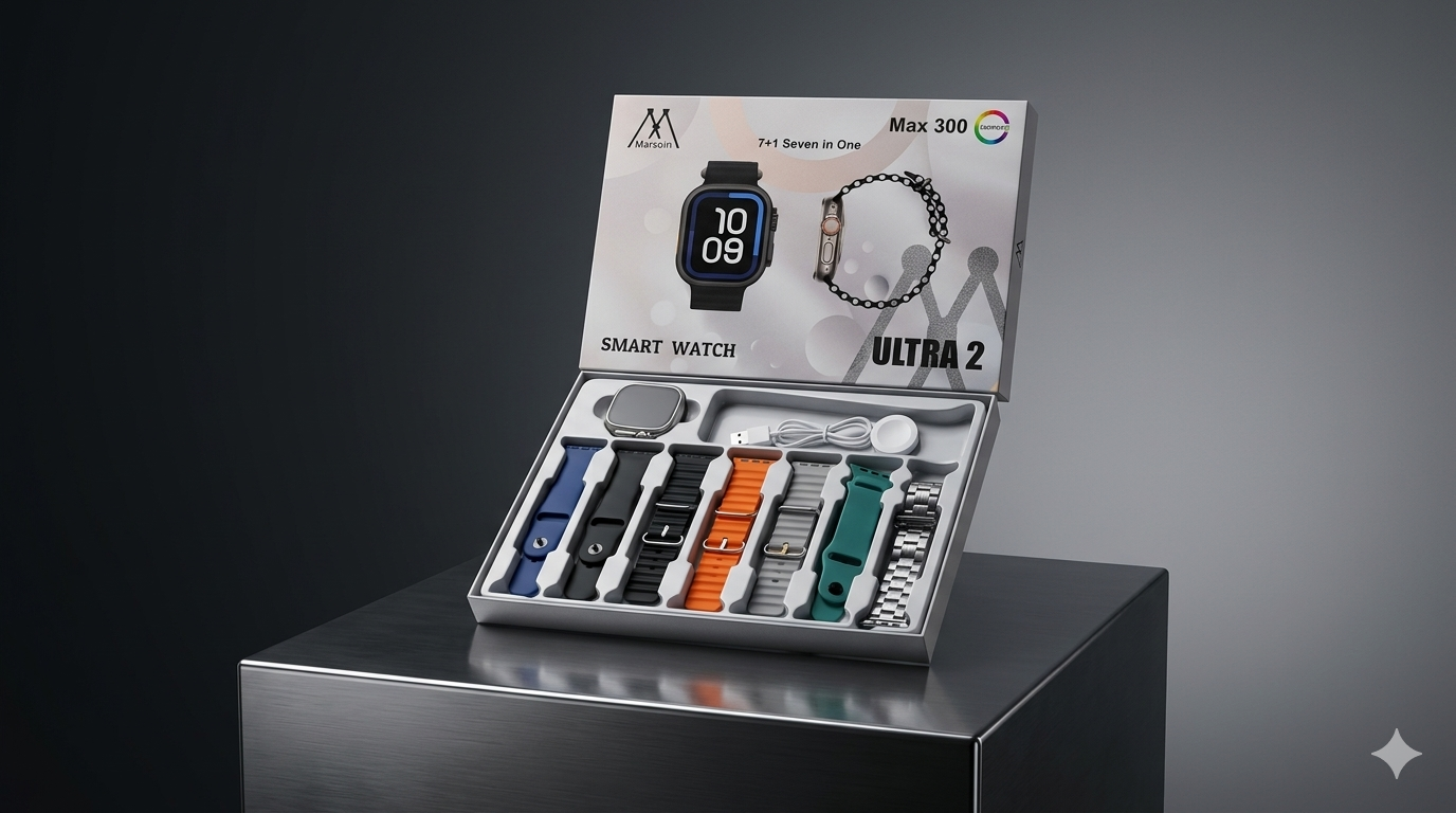 Max 300 Ultra 2 Smart Watch | Premium Design & Features