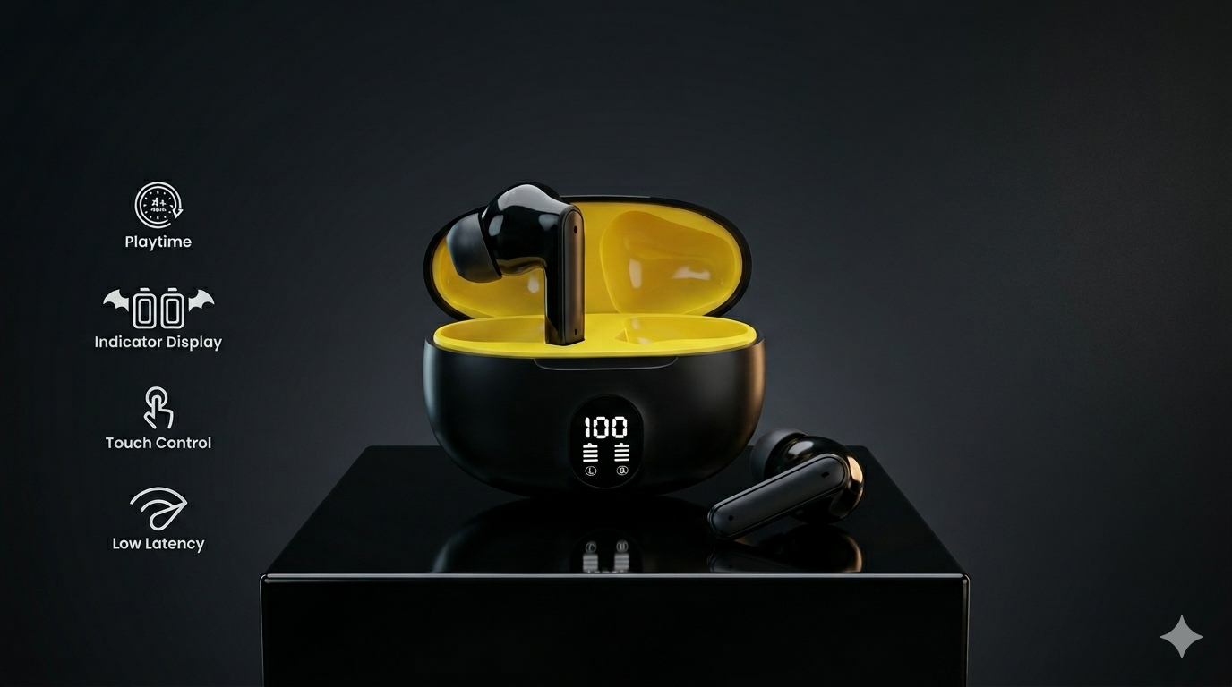 Streo Wireless Earbuds | Clear Sound & Long Battery - Image 2