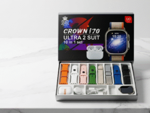 Crowm i70 Ultra 2 | Smart Watch & Earbuds Combo