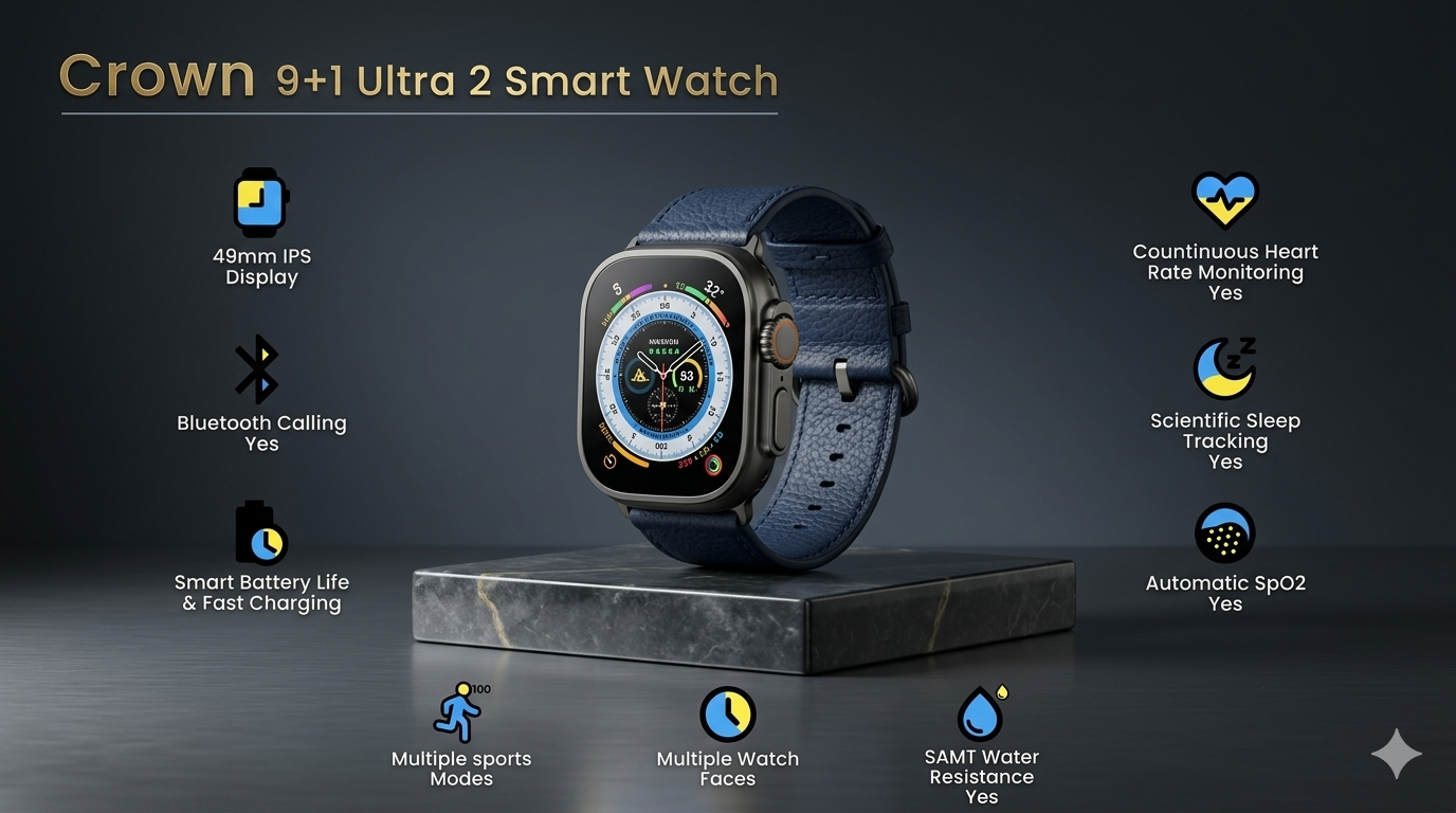 Max 300 Ultra 2 Smart Watch | Premium Design & Features - Image 3