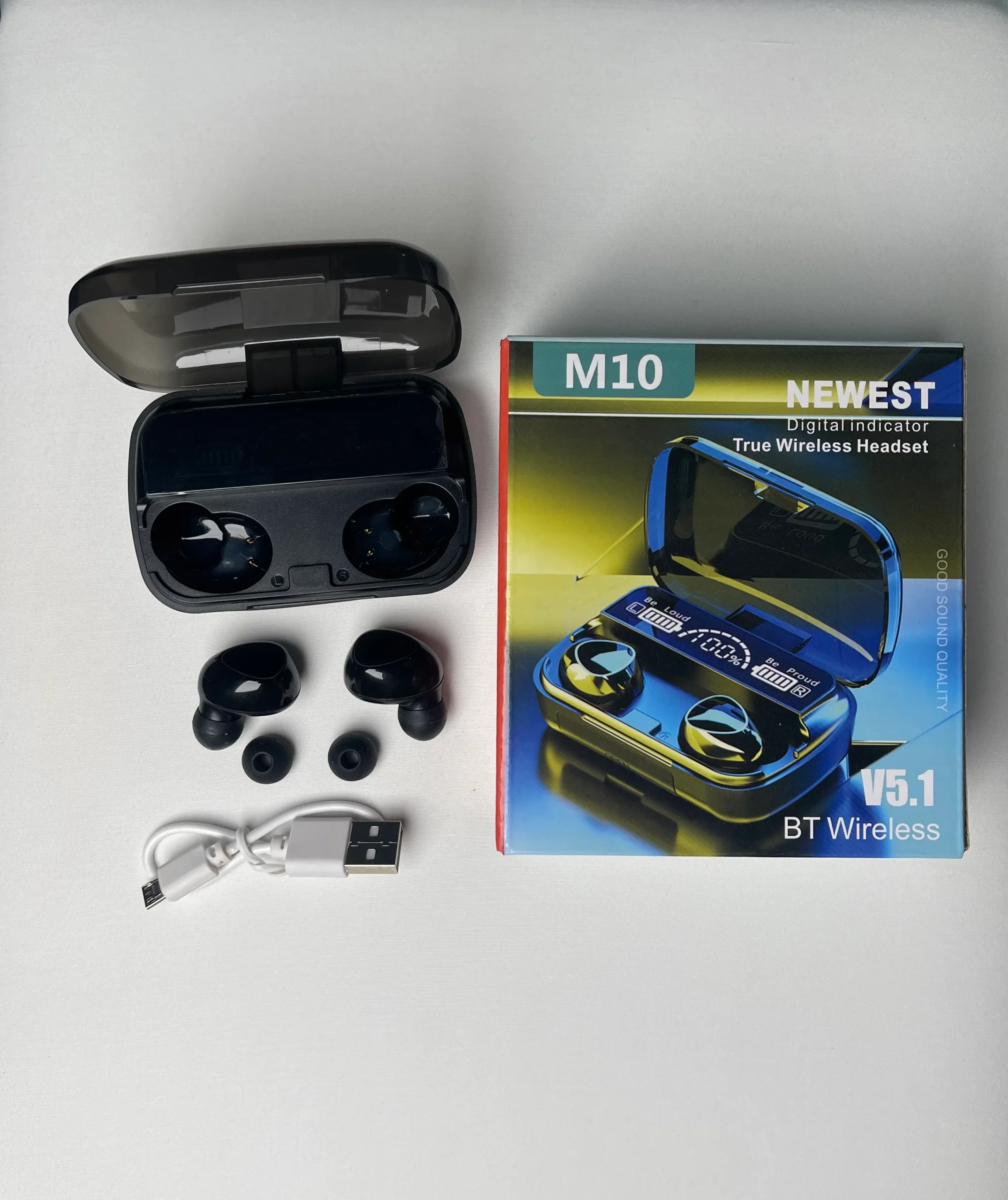 M10 Bluetooth Earbuds | Premium Comfort & Style - Image 4