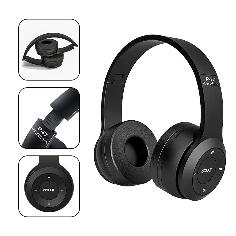P47 Bluetooth Headphones | Premium Sound Quality - Image 4
