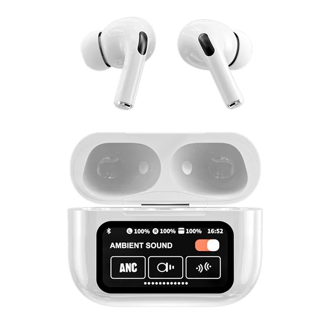 A9 LED Screen Earbuds β Smart Display & Premium Sound