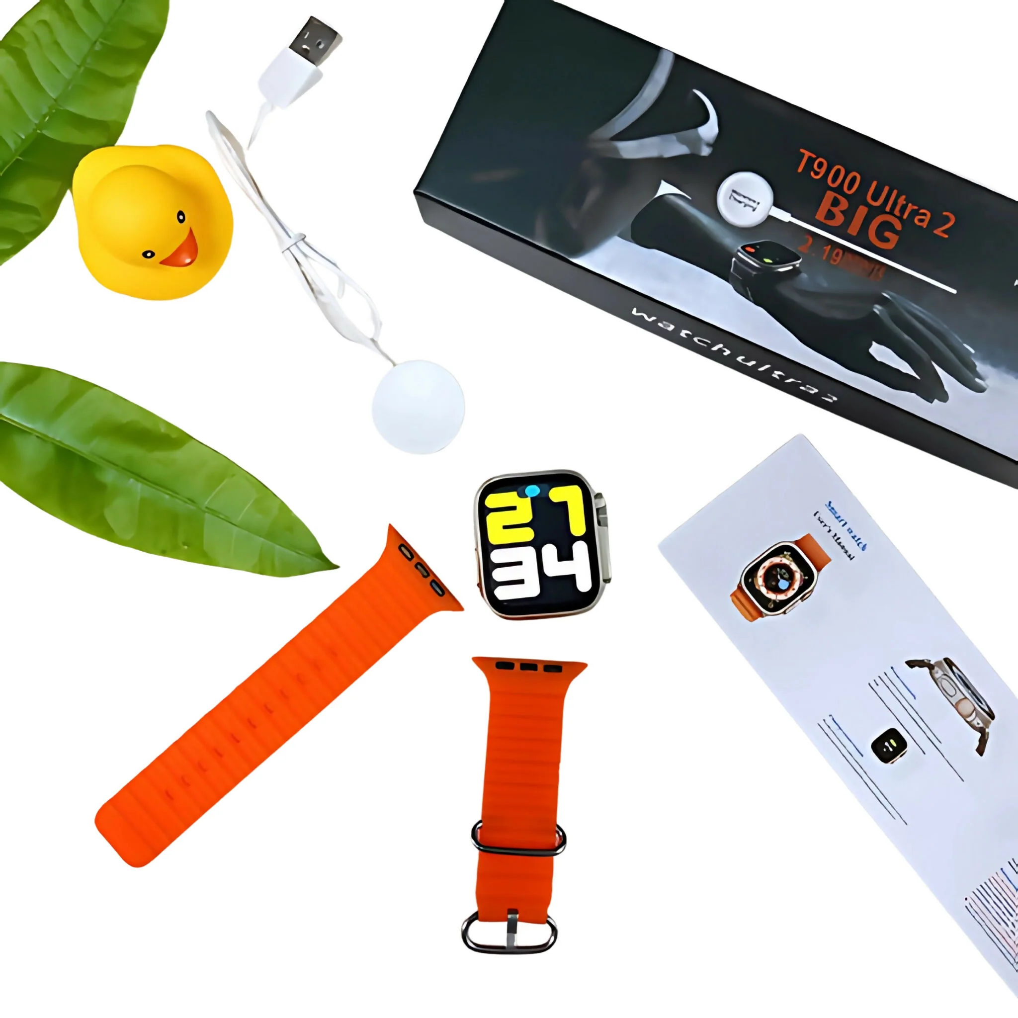 "T900 Smart Watch β Stylish Fitness Tracker with Heart Rate & Sleep Monitor" - Image 2