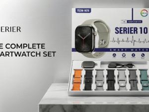 Serier 10 Smart Watch 7 in 1 Combo | AMOLED Display | Multi-Strap Fitness Tracker Watch