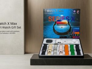 T-Watch X Max Series X Smart Watch – 7 Straps Edition
